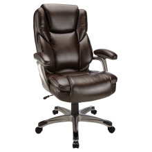 Klassischer Leder -Executive Computer Manager Swivel Chair